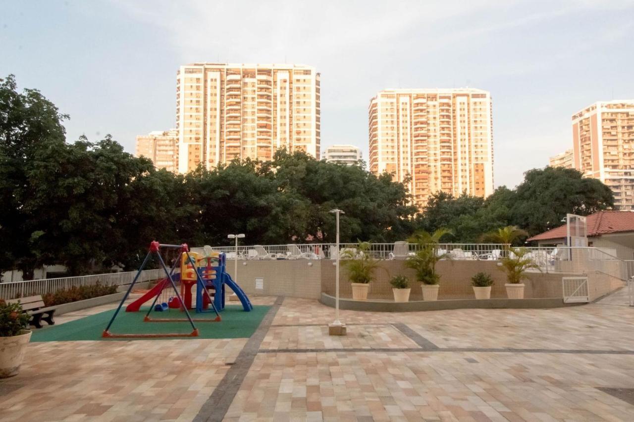 Omar Do Rio - Mh 513 Qto&sala Com Garagem, Vista Pra Piscina, Condomínio Com Estrutura Completa, Sauna E Academia, Internet 35mbps * Río de Janeiro